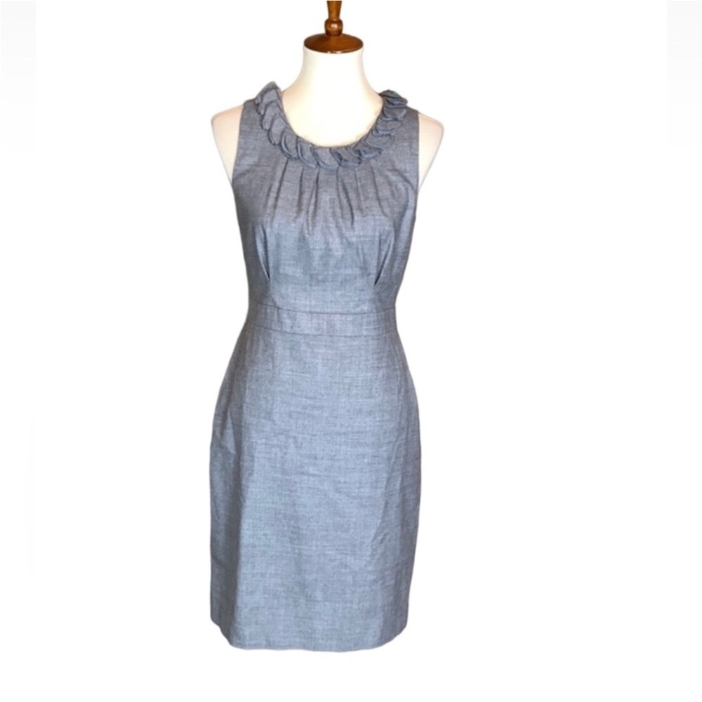 J. Crew Gray Sleeveless Dress